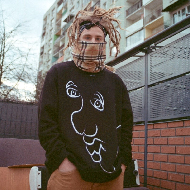 FACE CREWNECK