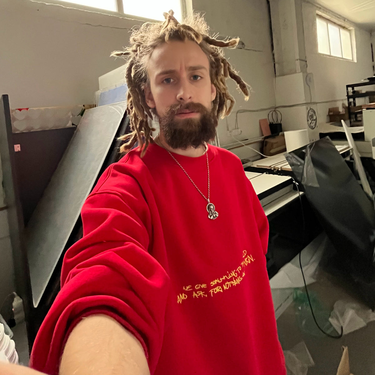 POZA ŚWIATEM MIXTAPE + NOTHING IN RETURN CREWNECK