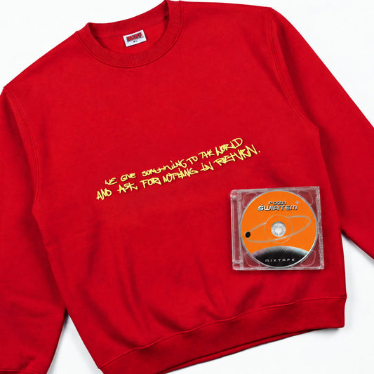 POZA ŚWIATEM MIXTAPE + NOTHING IN RETURN CREWNECK