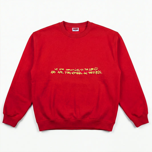 NOTHING IN RETURN CREWNECK